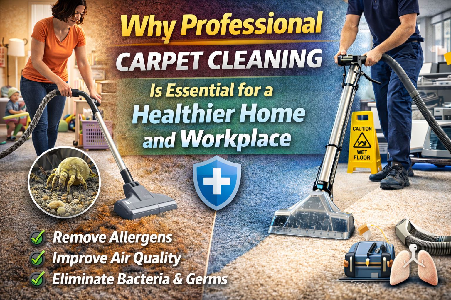 Why Professional Carpet Cleaning Is Essential for a Healthier Home and Workplace