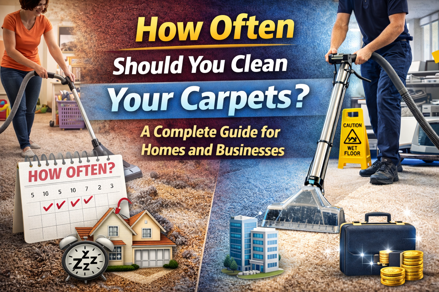How Often Should You Clean Your Carpets? A Complete Guide for Homes and Businesses