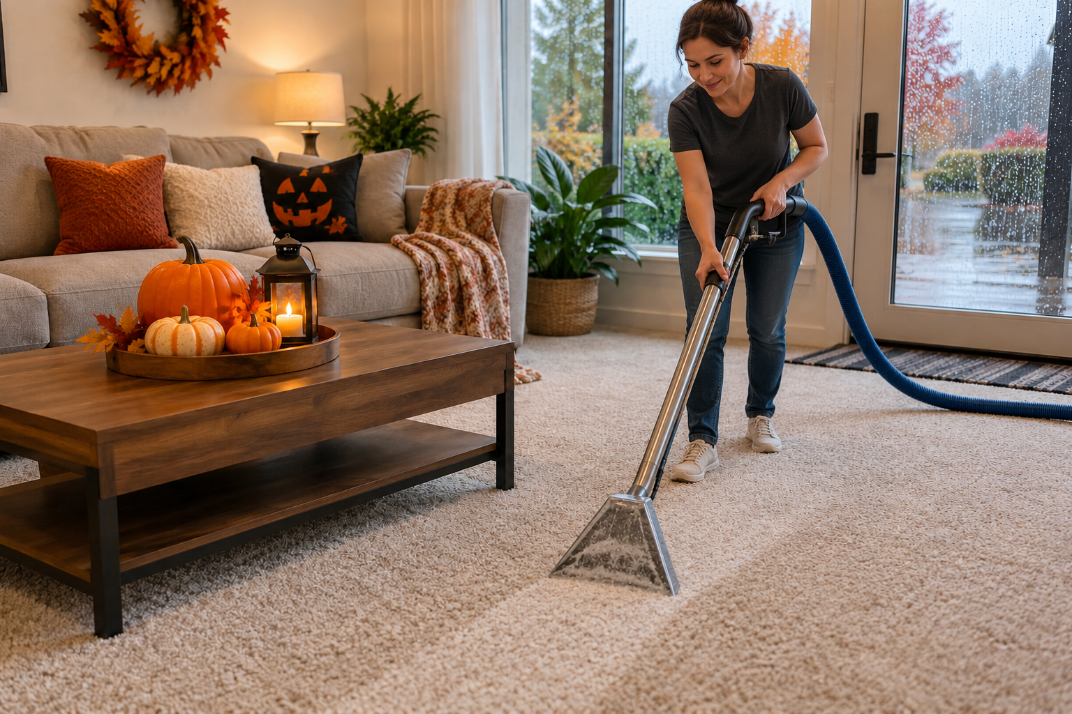 October Carpet Care: Keep Your Carpets Fresh Through Rainy Days and Halloween